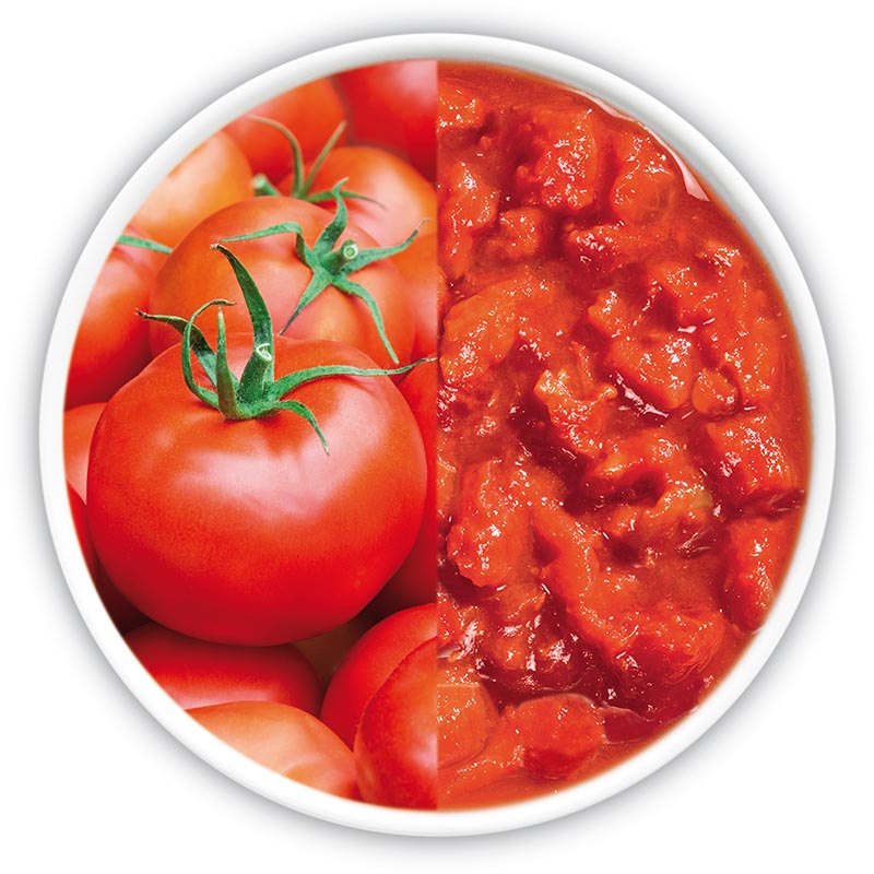 Chopped tomatoes